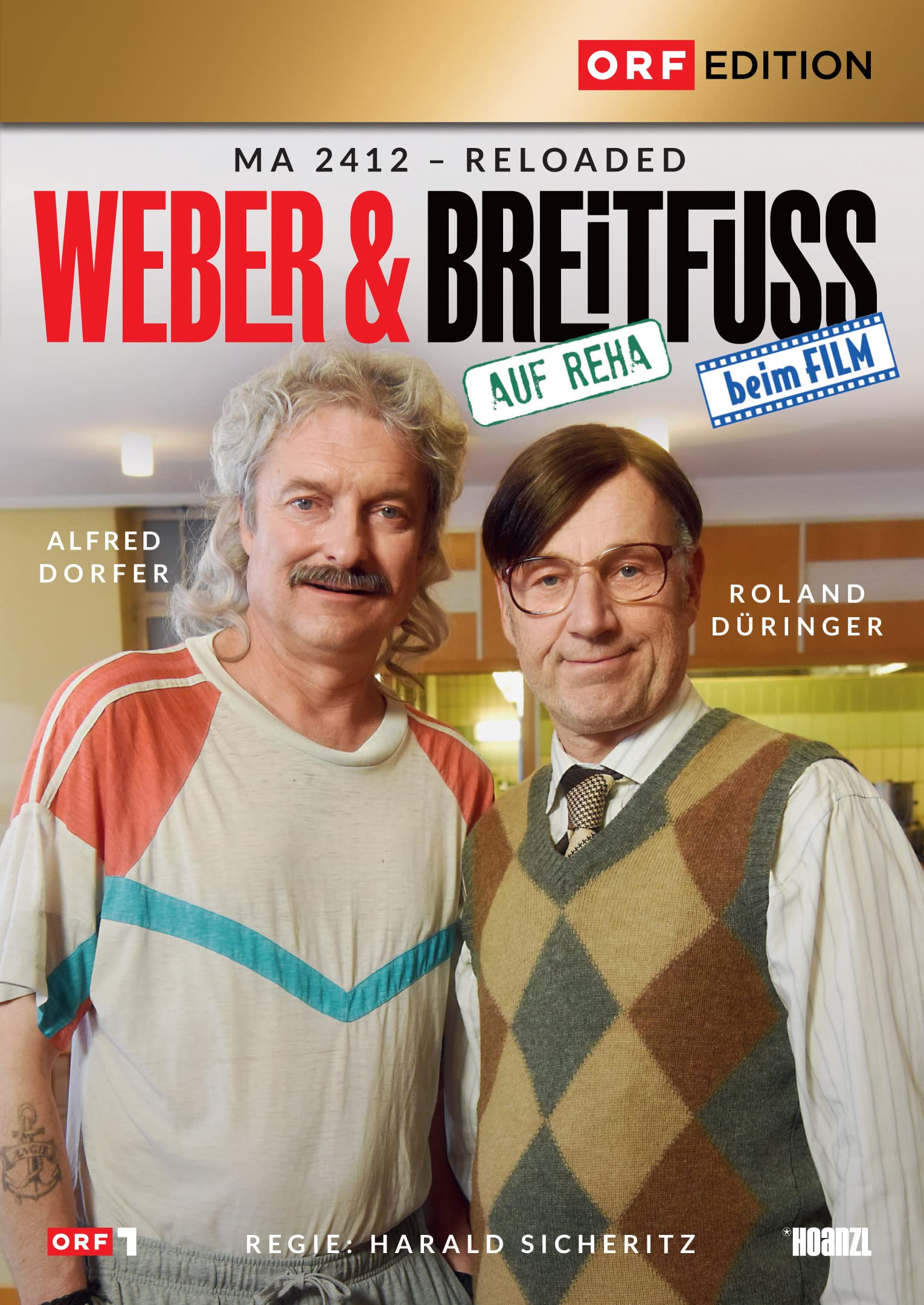 Weber & Breitfuss auf Reha / beim Film - MA 2412 Reloaded dvd