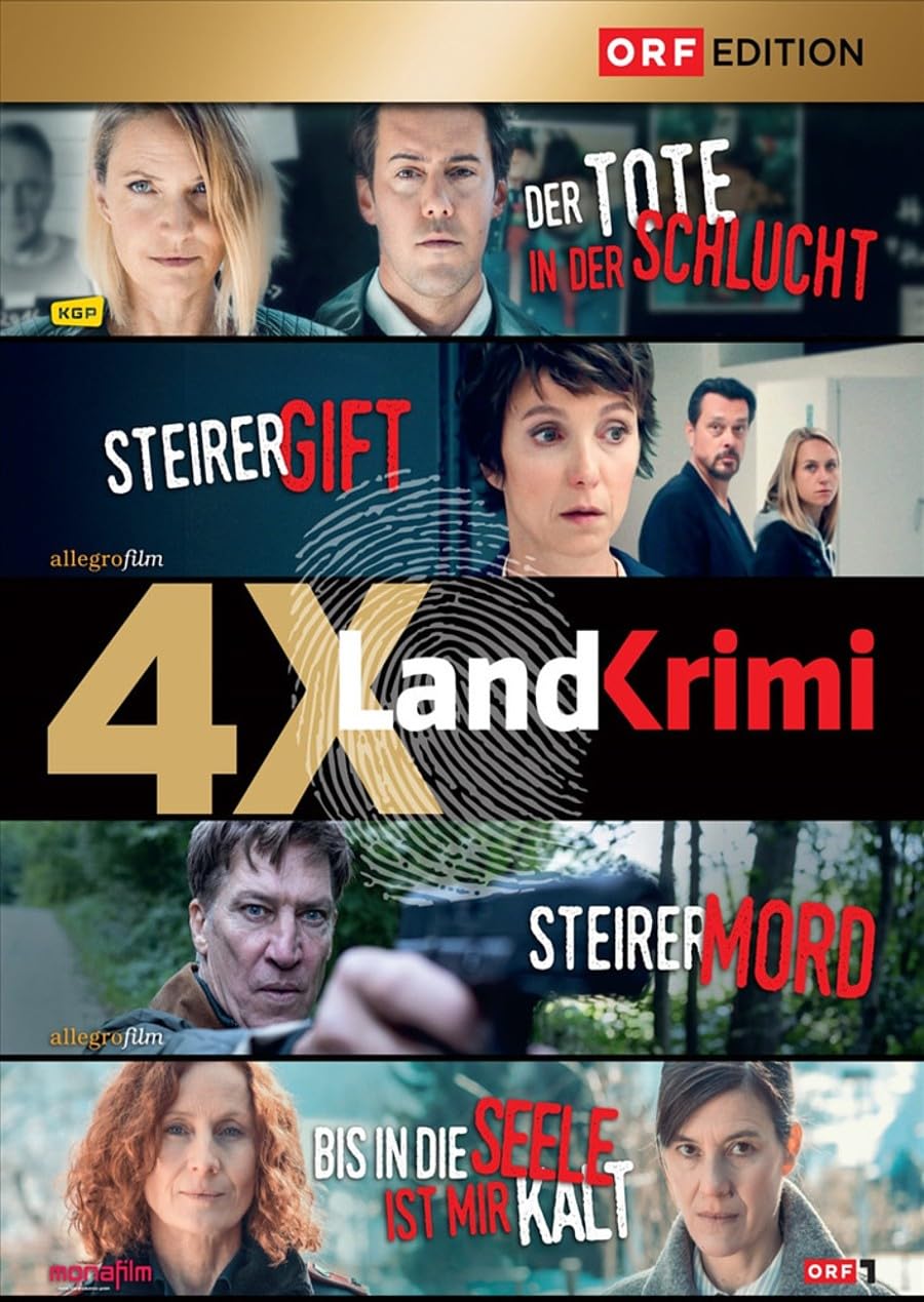 Landkrimi-Set 10: Steirergift - Steirermord - Bis in die Seele ist mir kalt - Der tote in der Schlucht Movies