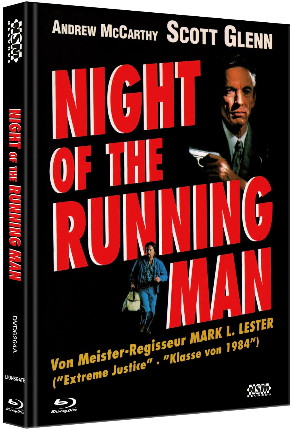 Night of the running Man - uncut (Blu-Ray+DVD) auf 333 limitiertes Mediabook Cover A Movies