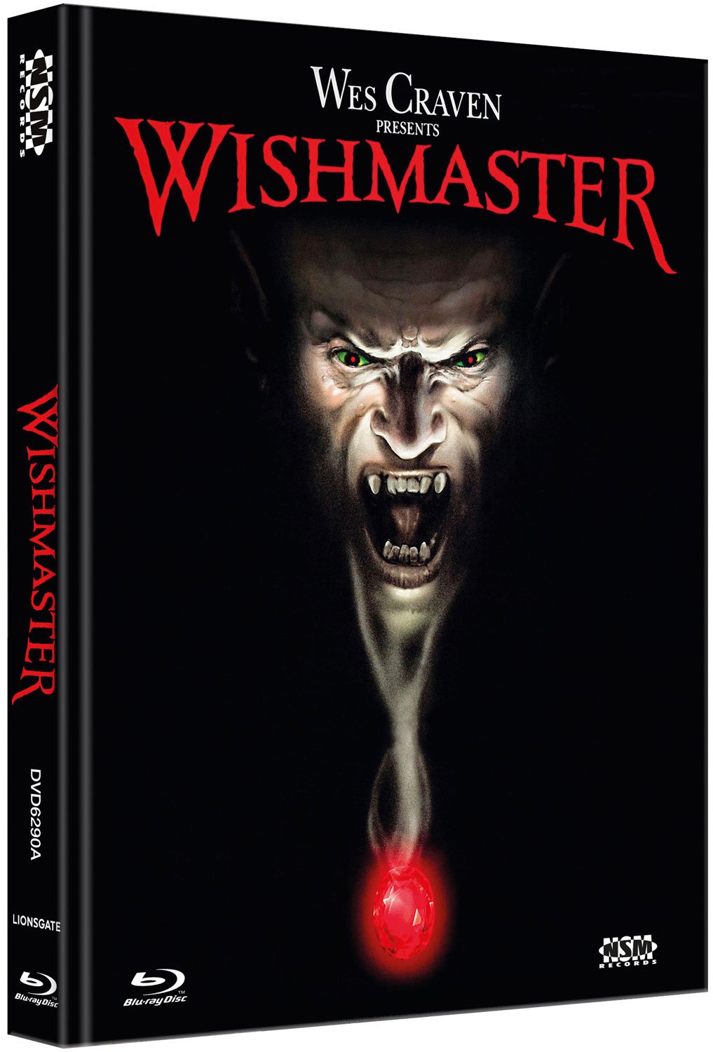 Product Image: Wishmaster - Uncut/Mediabook (+ DVD)