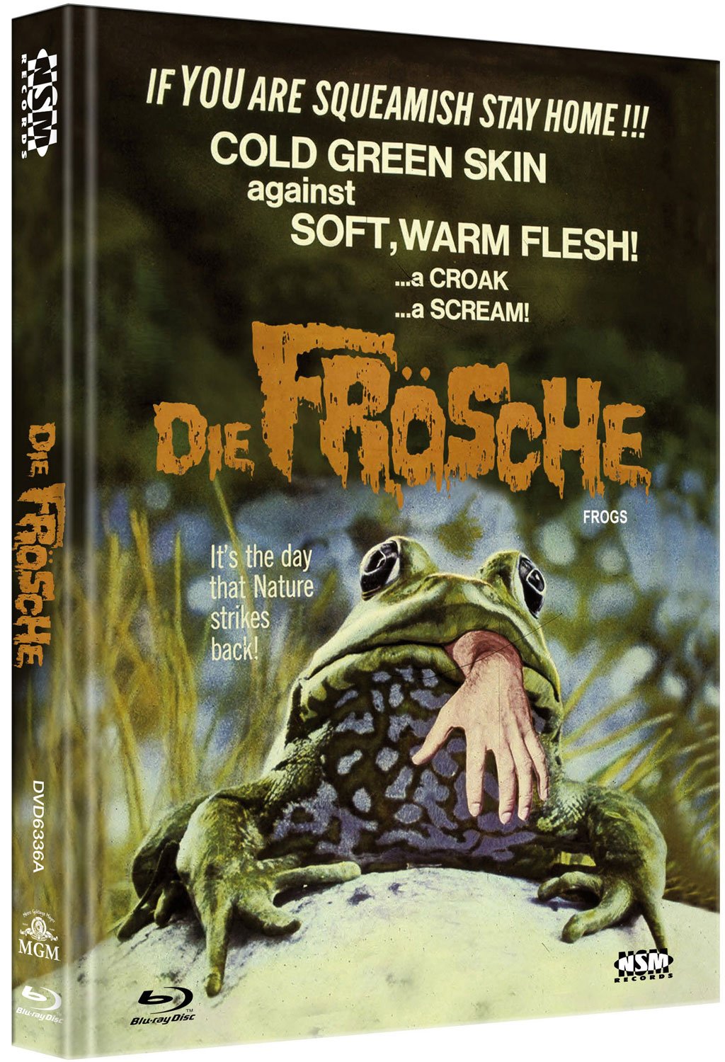 Die Frösche - uncut (Blu-Ray+DVD) auf 333 limitiertes Mediabook Cover A Movies
