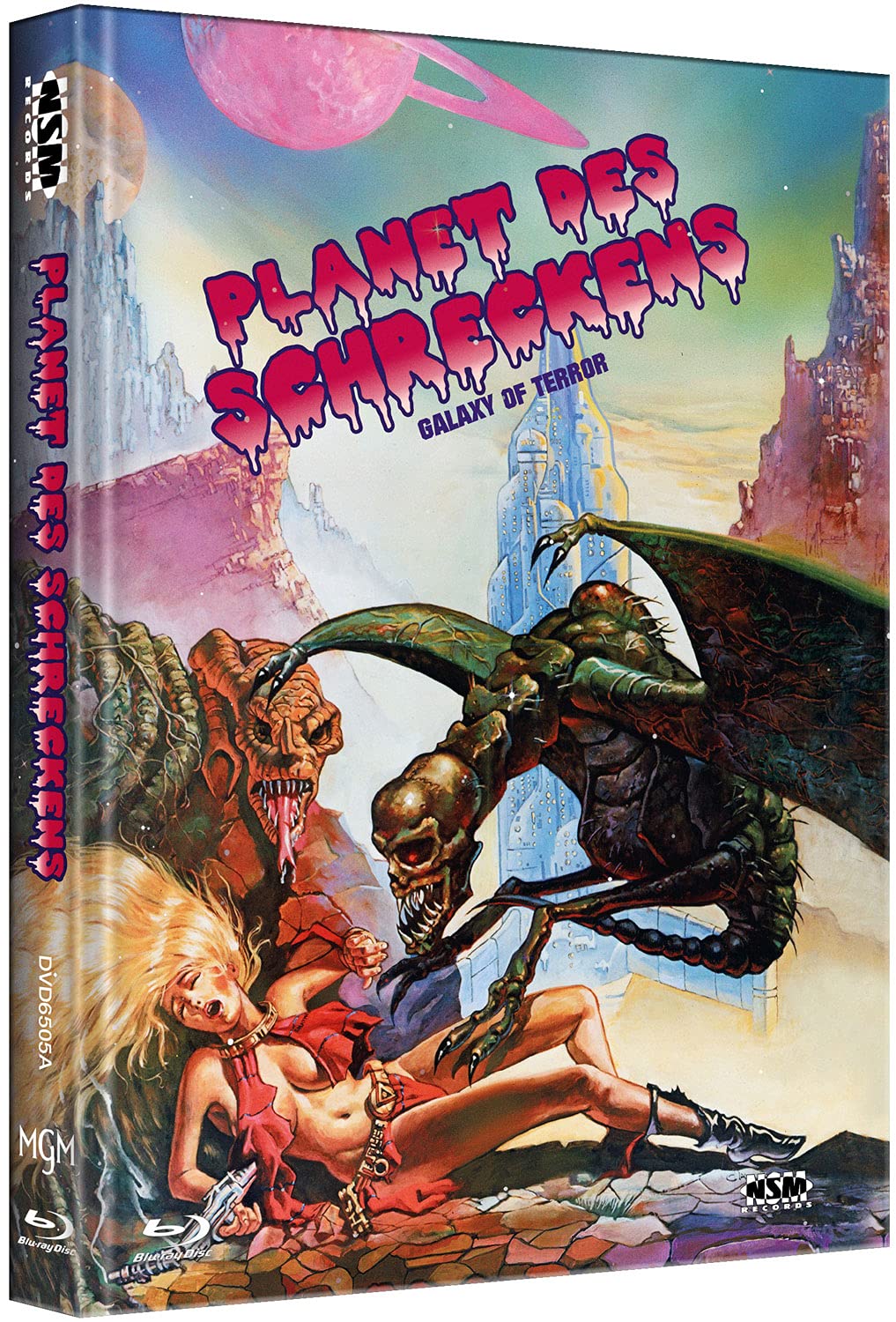 Planet des Schreckens - Galaxy of Terror 2K remastered - uncut - limitiertes Mediabook Cover A Movies