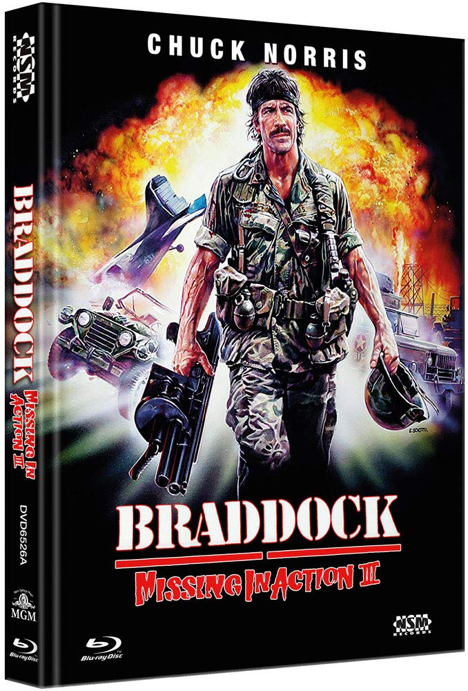 Missing in Action 3: Braddock - uncut - limitiertes Mediabook Cover A Films