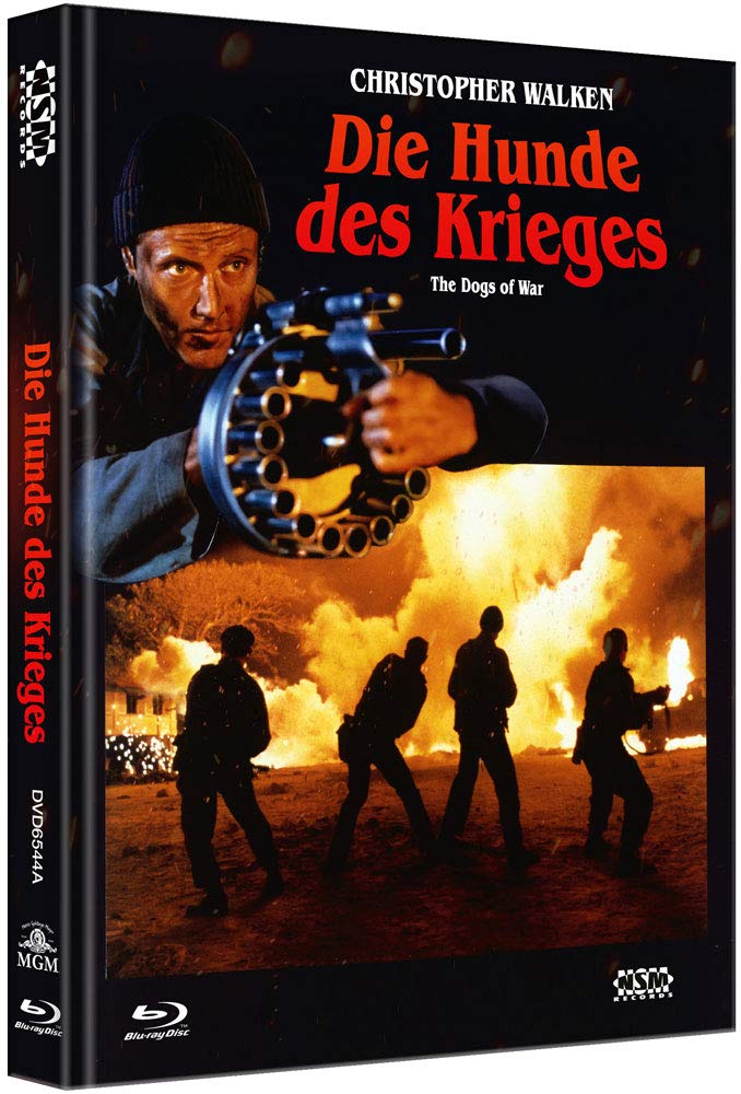 Hunde des Krieges - The Dogs of War - uncut - limitiertes Mediabook Cover A Movies