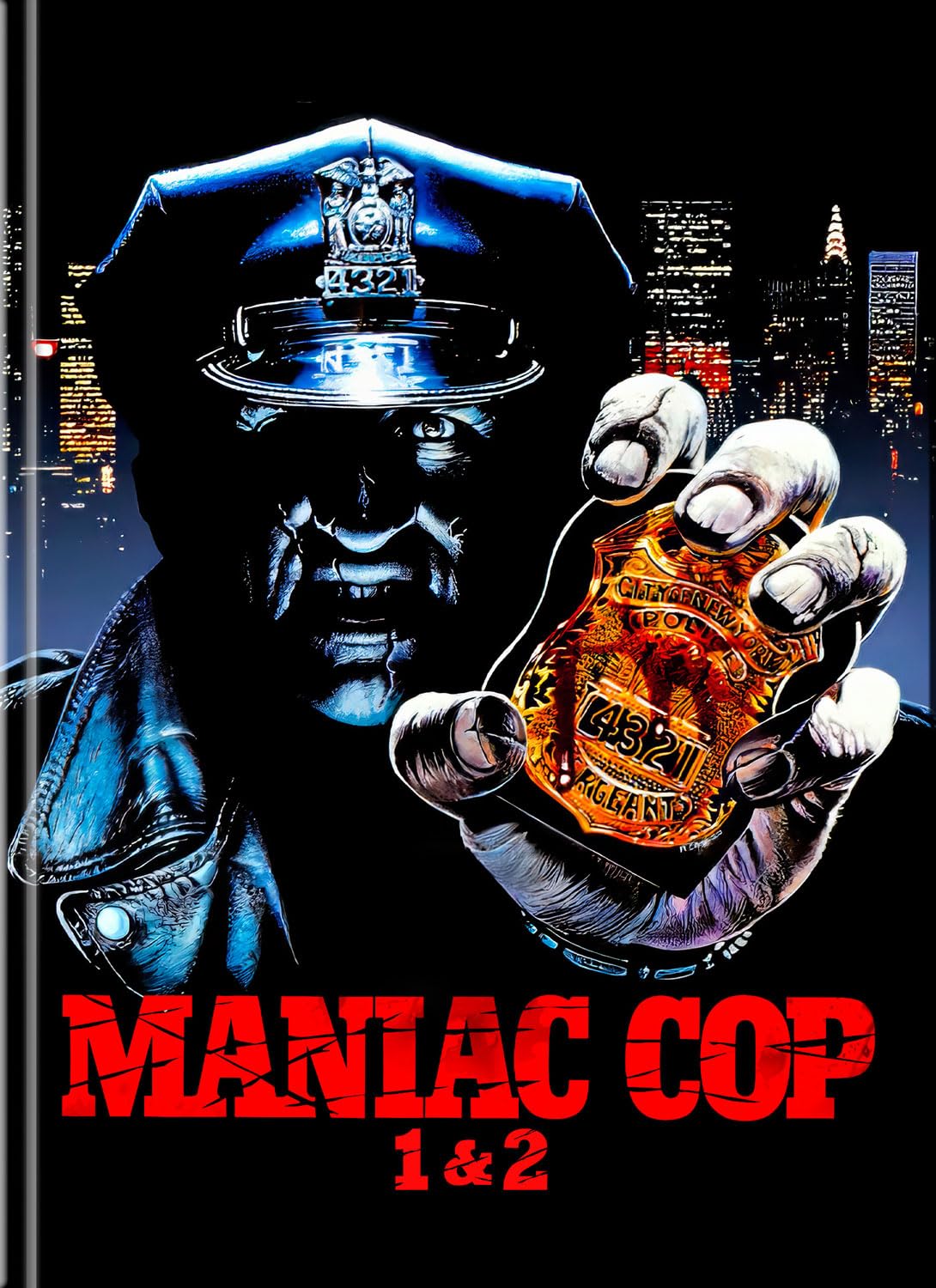 Maniac Cop 1 & 2 Cover A - Mediabook - uncut Films