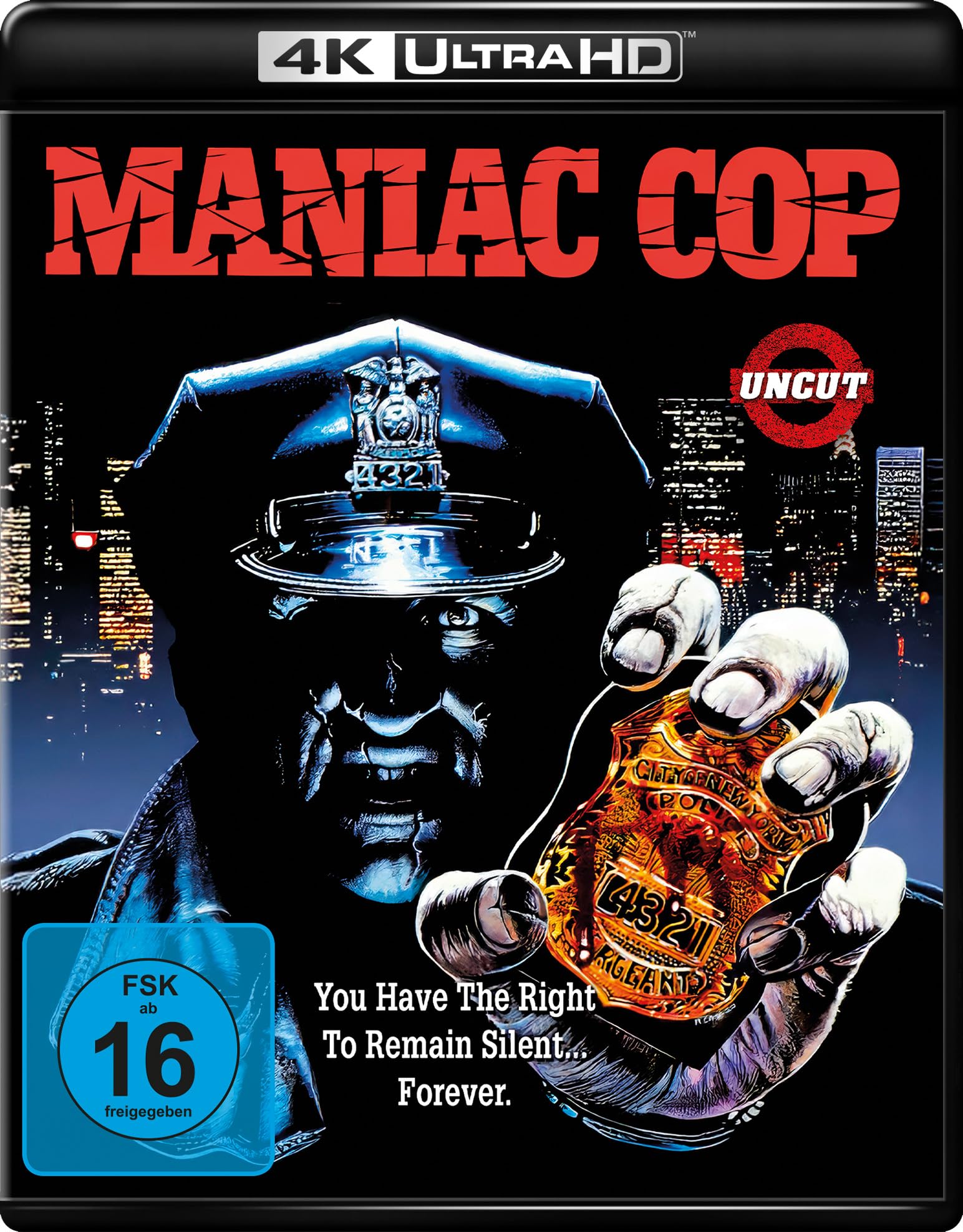 Maniac Cop (uncut) (4K Ultra HD) Films