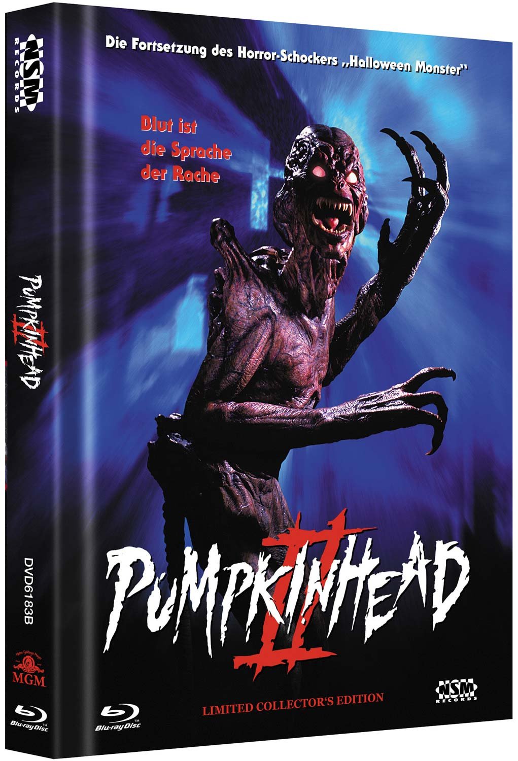 Pumpkinhead 2 (DVD+Blu-Ray) Uncut streng limitiertes Mediabook Cover B Films
