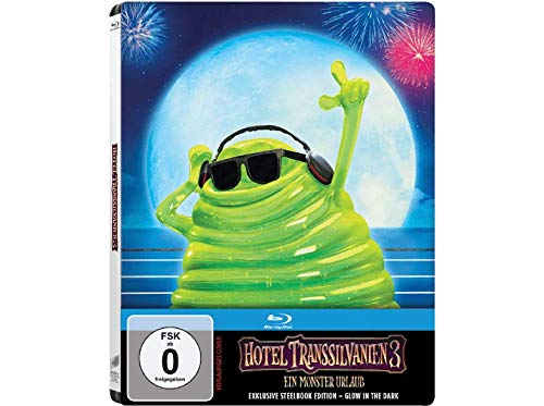 Hotel Transsilvanien 3 - Exklusiv Glow in the Dark Steelbook Limited Edition (Ein Monster Urlaub)- Blu-ray Films