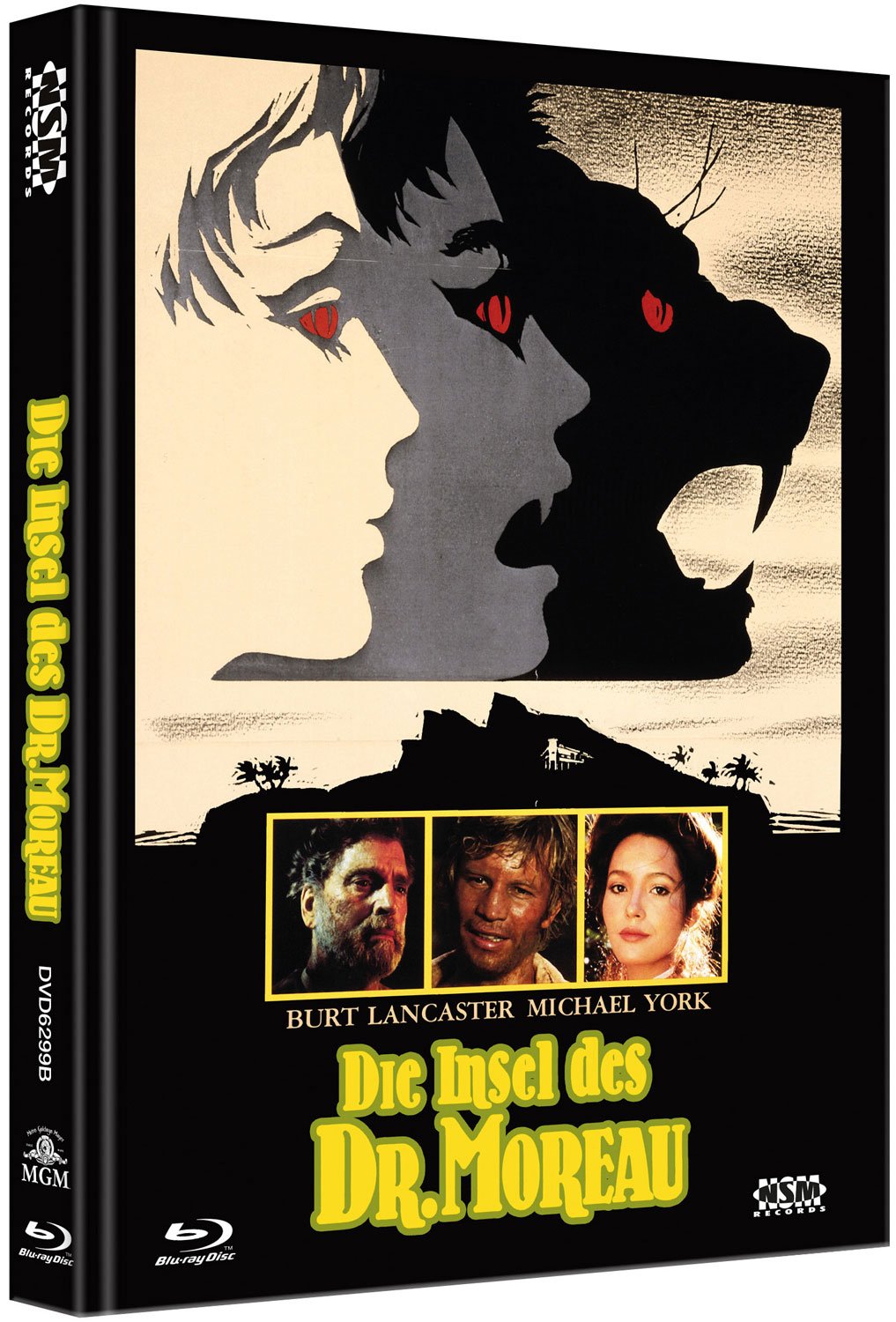 Die Insel des Dr. Moreau auf 333 limitiertes Mediabook Cover B Movies