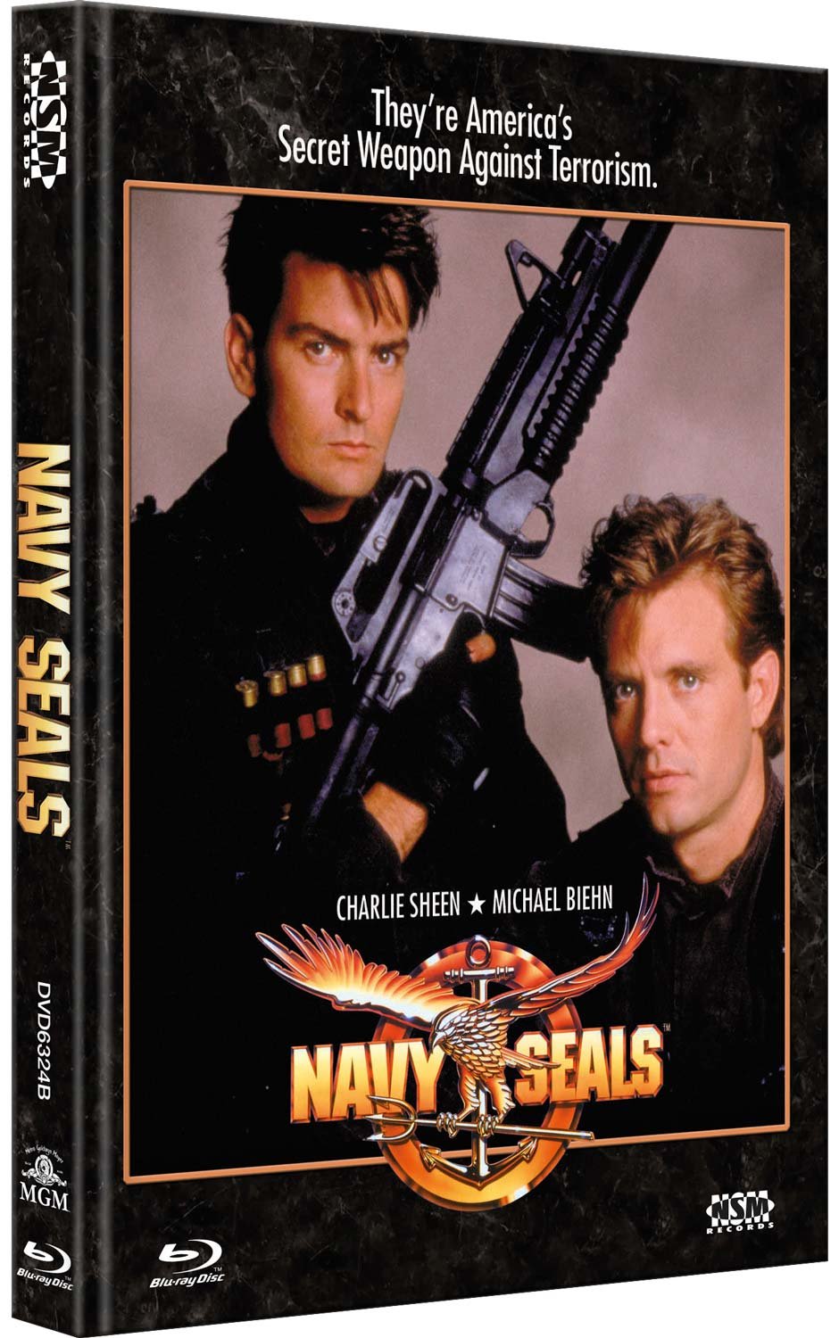 Navy Seals - uncut (Blu-Ray+DVD) auf 500 limitiertes Mediabook Cover B Movies