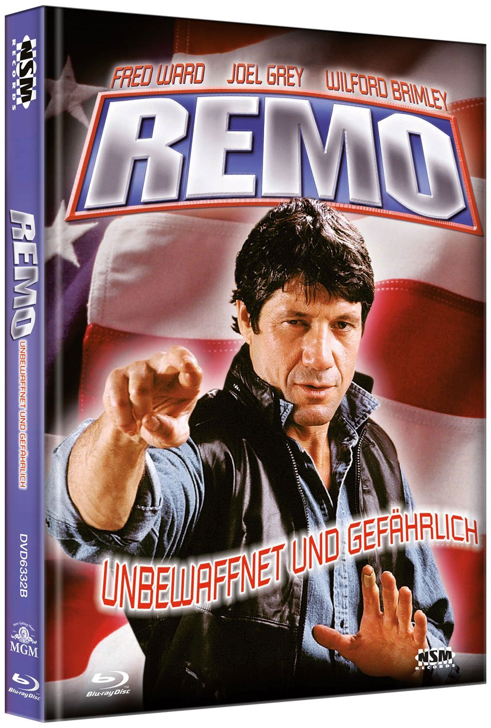 Remo - Unbewaffnet und gefährlich - uncut (Blu-Ray+DVD) auf 333 limitiertes Mediabook Cover B Films