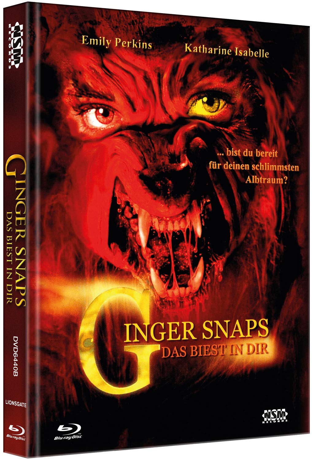 Ginger Snaps - Das Biest in dir - Limitiert auf 250 Stück - Mediabook Cover B (+DVD) Films