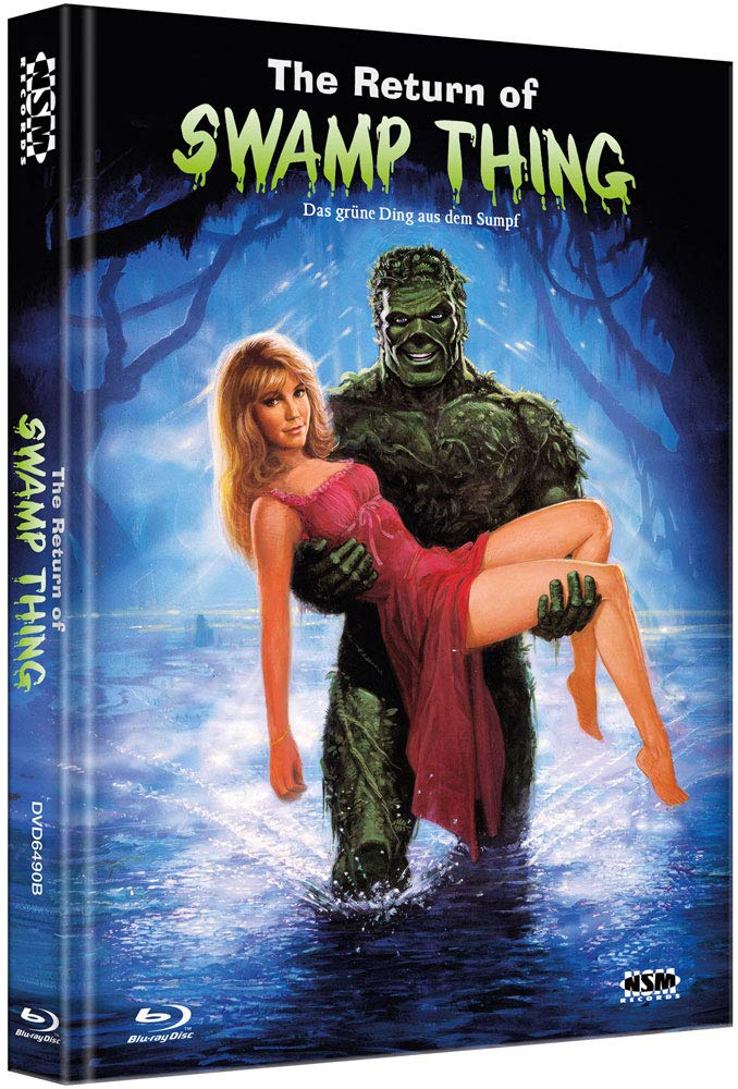 Das grüne Ding aus dem Sumpf - uncut - auf 333 limitiertes Mediabook Cover B (Limited Edition) Movies