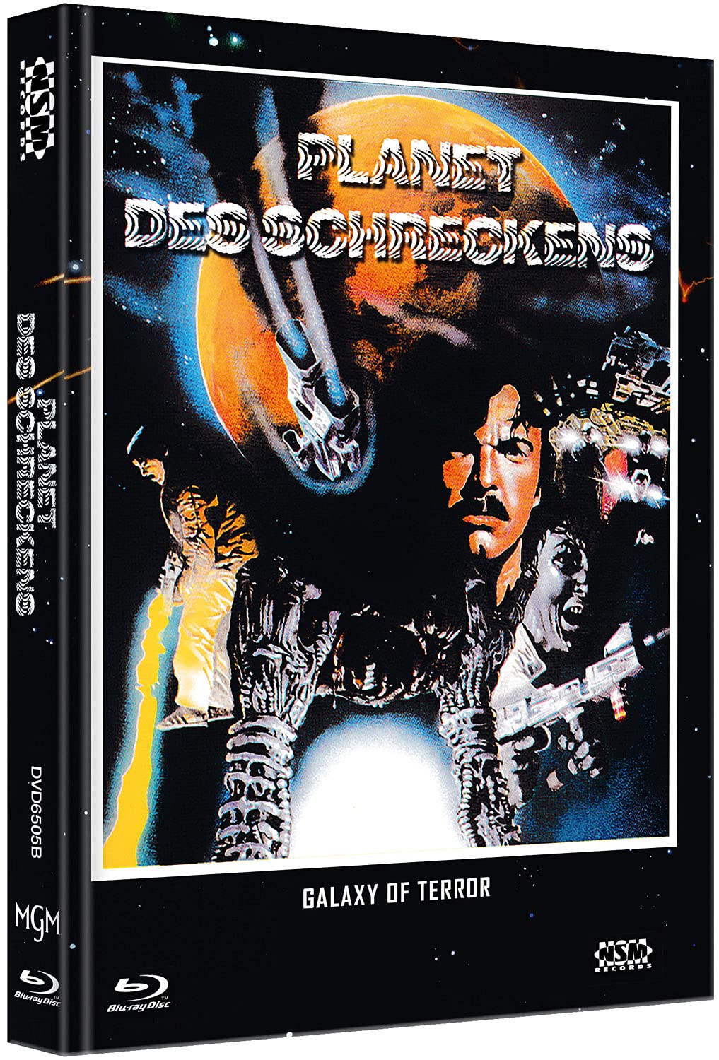 Planet des Schreckens - Galaxy of Terror 2K remastered - uncut - limitiertes Mediabook Cover B Movies