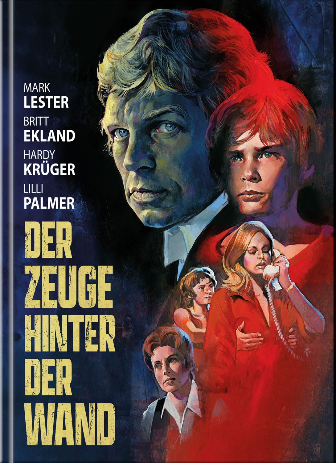 Der Zeuge hinter der Wand - Diabolisch - uncut - limitiertes Mediabook Cover B Movies