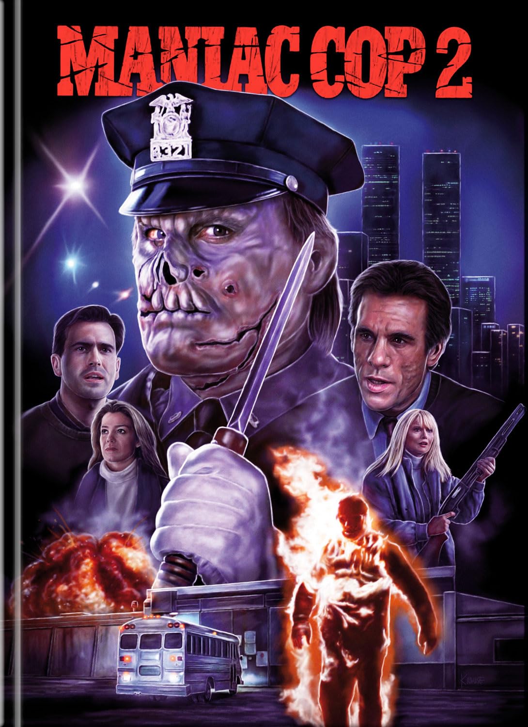 Maniac Cop 2 Cover B - Mediabook - uncut Films