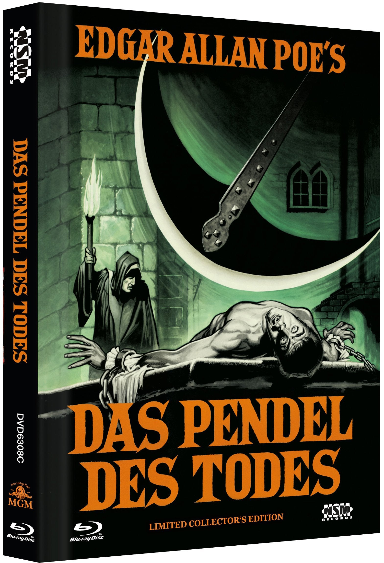 Das Pendel des Todes - uncut auf 666 limitiertes Mediabook Cover C Films