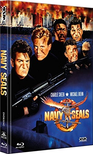 Navy Seals - uncut (Blu-Ray+DVD) auf 333 limitiertes Mediabook Cover C Movies