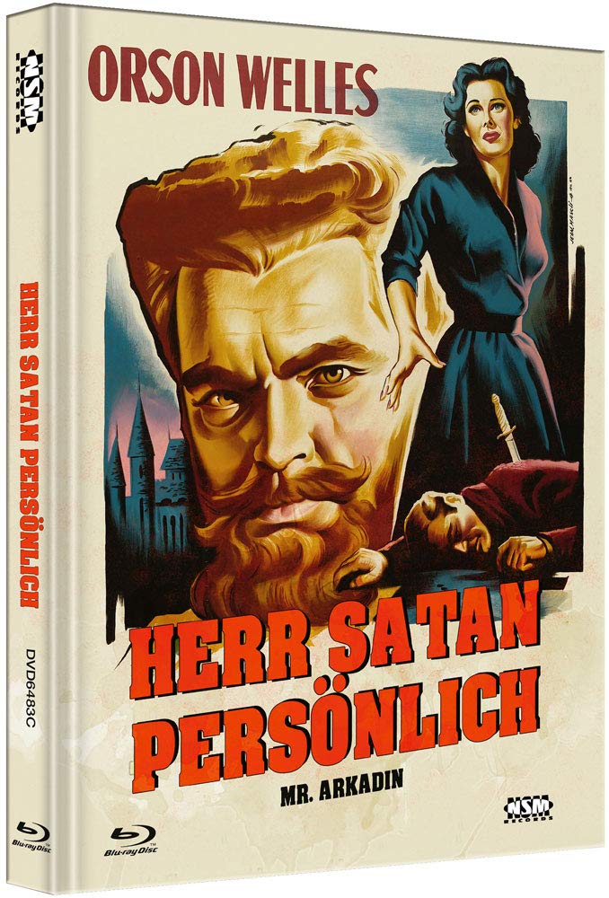 Herr Satan persönlich - Mr. Arkadin - uncut - limitiertes Mediabook Cover C Movies