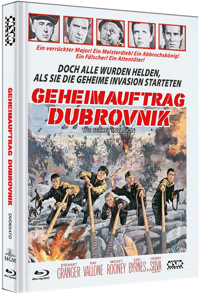 Geheimauftrag Dubrovnik - The Secret Invasion - uncut - limitiertes Mediabook Cover D Movies