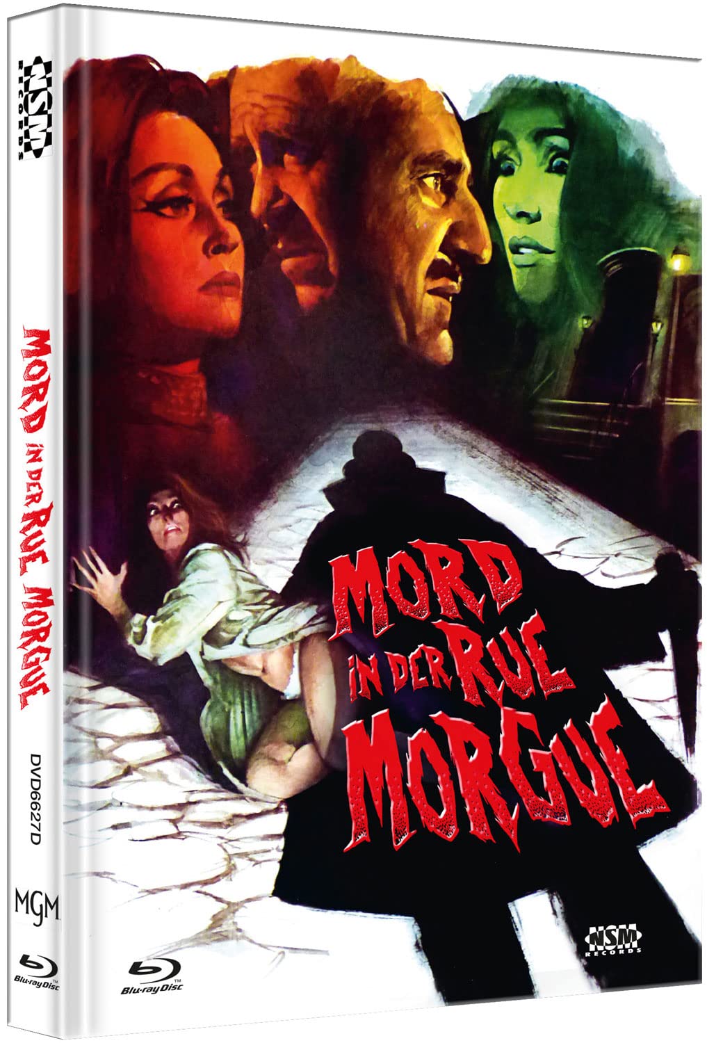 Mord in der Rue Morgue - uncut - limitiertes Mediabook Cover D Movies