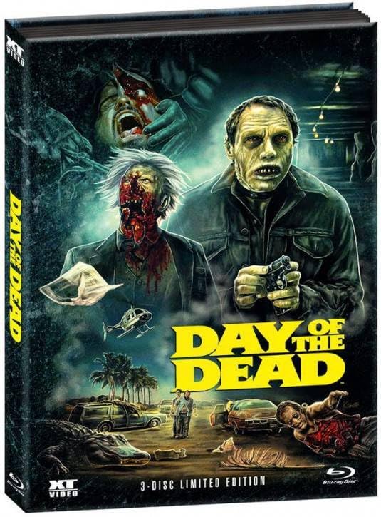 Day of the Dead - XT Mediabook wattiert - Limited 3-Disc 666 Edition Cover A (Blu-ray + DVD) Films
