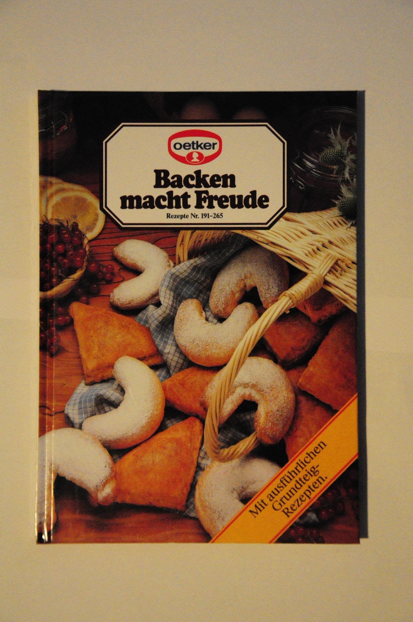 Dr. Oetker - Backen macht Freude 3 Rezepte Nr. 191 ... Book Books