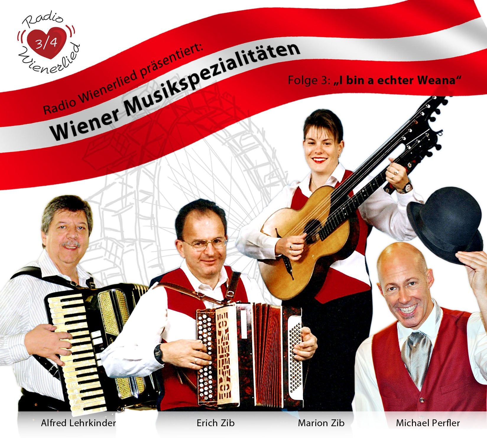Wiener Musikspezialitäten Folge 3 "I bin a echter Weana" cd