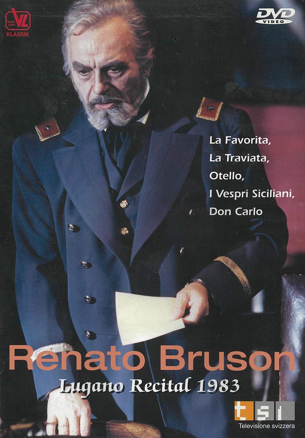 Renato BRUSON - Lugano Recital 1983 (1 DVD) Films