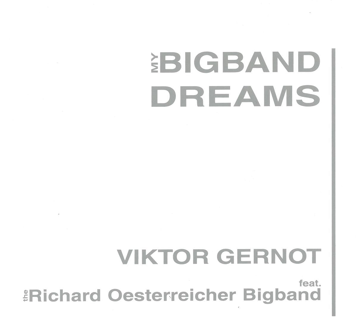 My Bigband Dreams cd