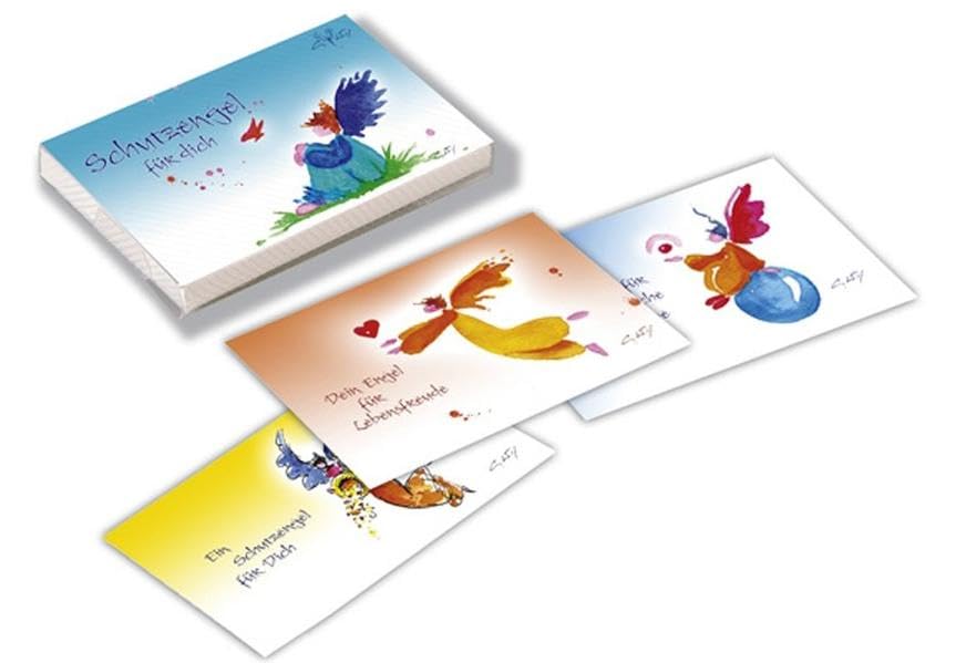 Schutzengel für Dich: Engel-Kärtchenbox VE 6 Stk. Leisure, Home & Garden