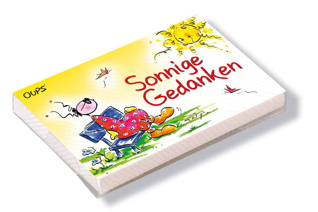 Oups Kärtchenbox: Sonnige Gedanken book