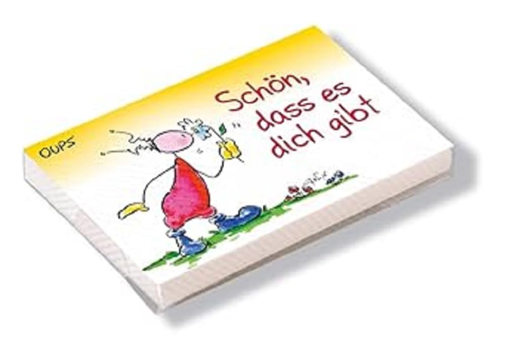 Schön, dass es dich gibt: Oups Kärtchenbox book