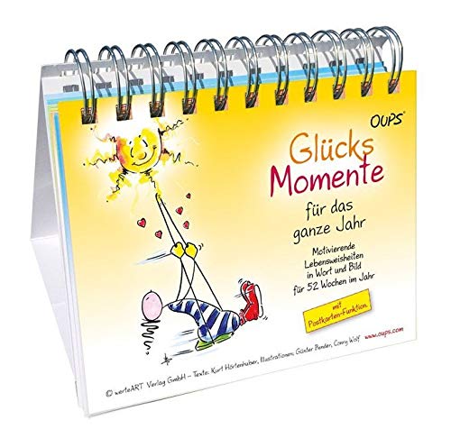 Oups Postkarten-Tischgalerie: Glücks-Momente für das ganze Jahr Manga