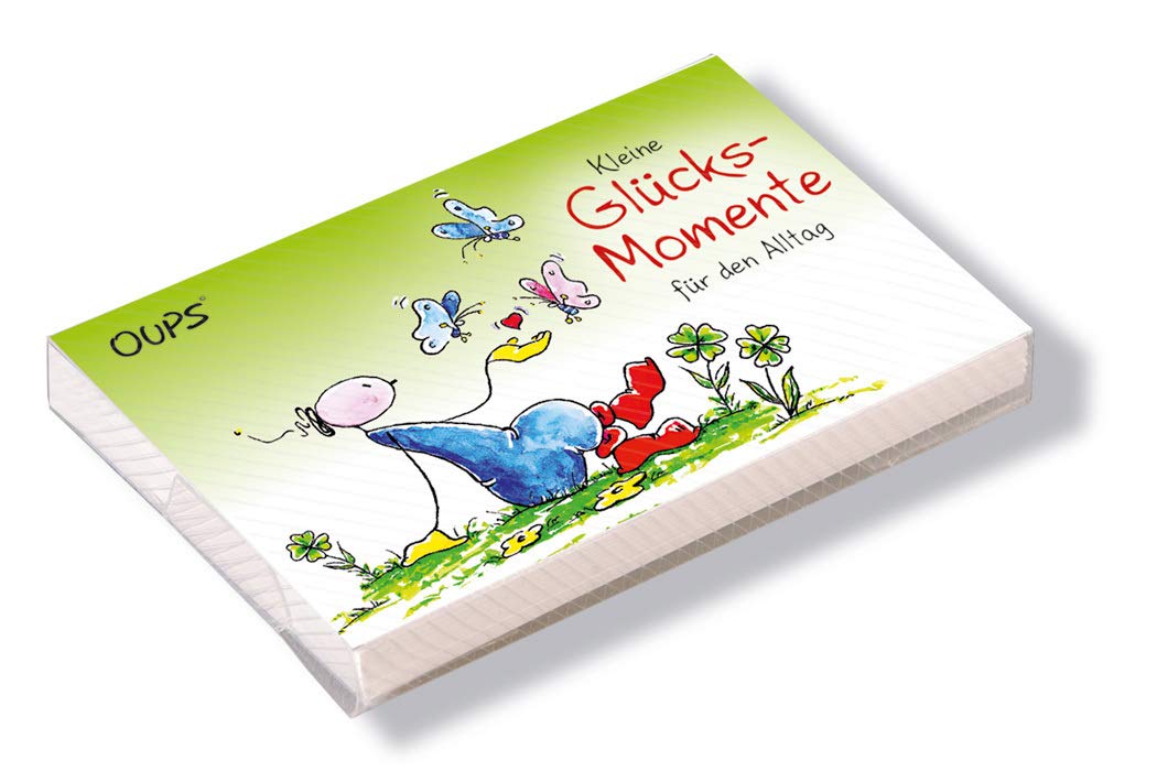 Oups Kärtchenbox: Glücksmomente book