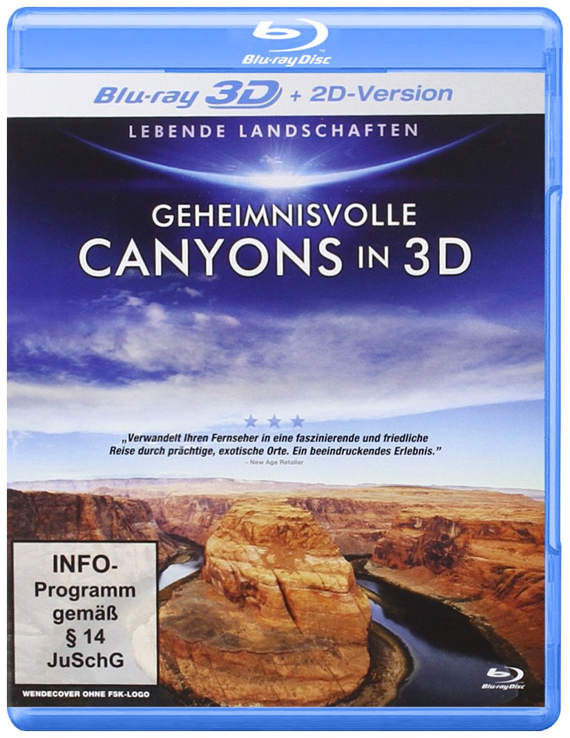 Lebende Landschaften - Geheimnisvolle Canyons in 3D Films