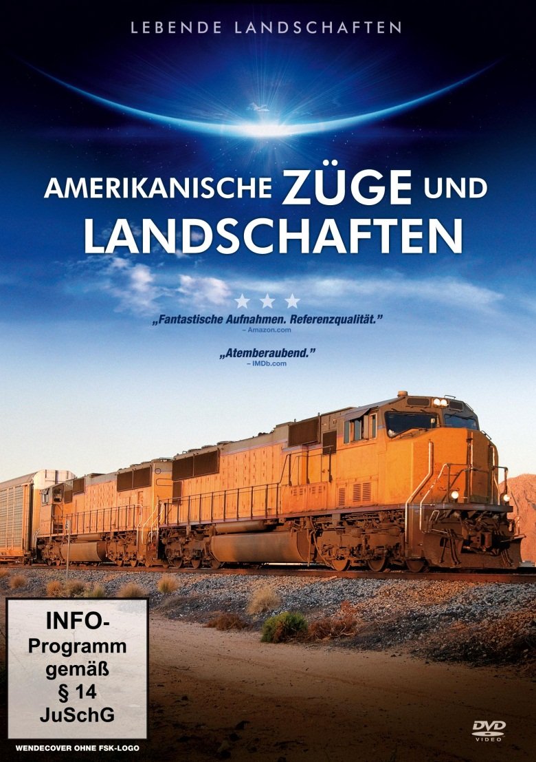 Amerikanische Züge und Landschaften Films