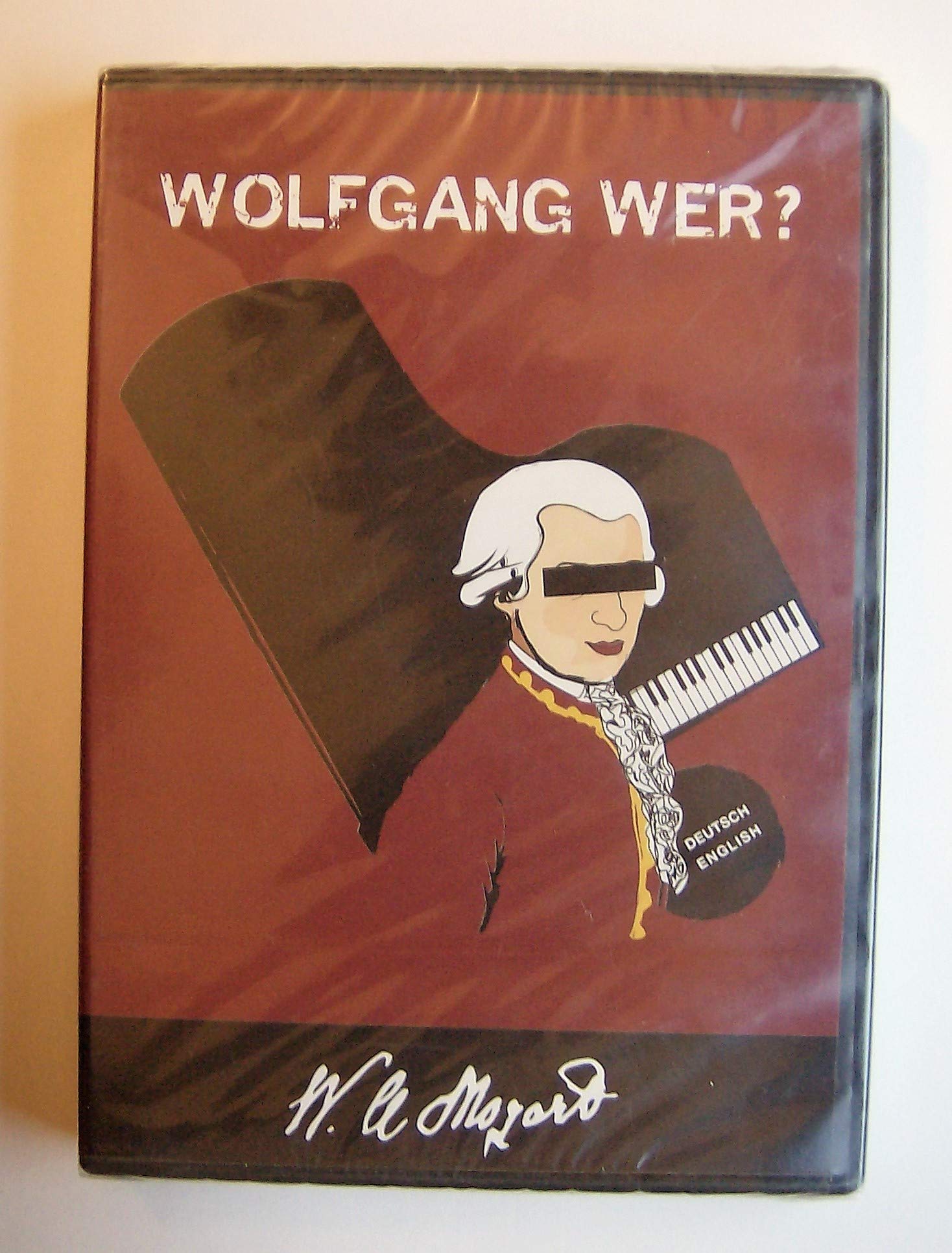 WOLFGANG WER ? W. A. Mozart - Deutsch/English - DVD Video Films