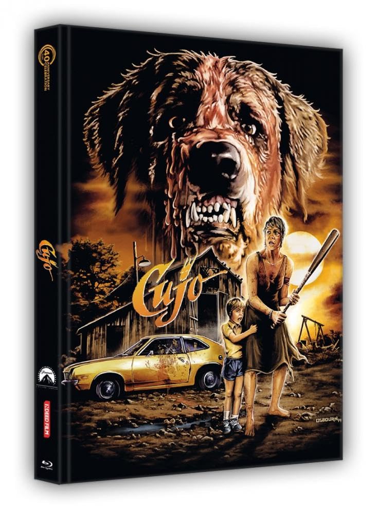 Stephen King's Cujo ( Directors Cut ) - 2-Disc Limited Mediabook Blu-Ray + DVD ( Cover G ) - limited 999er Edition Movies
