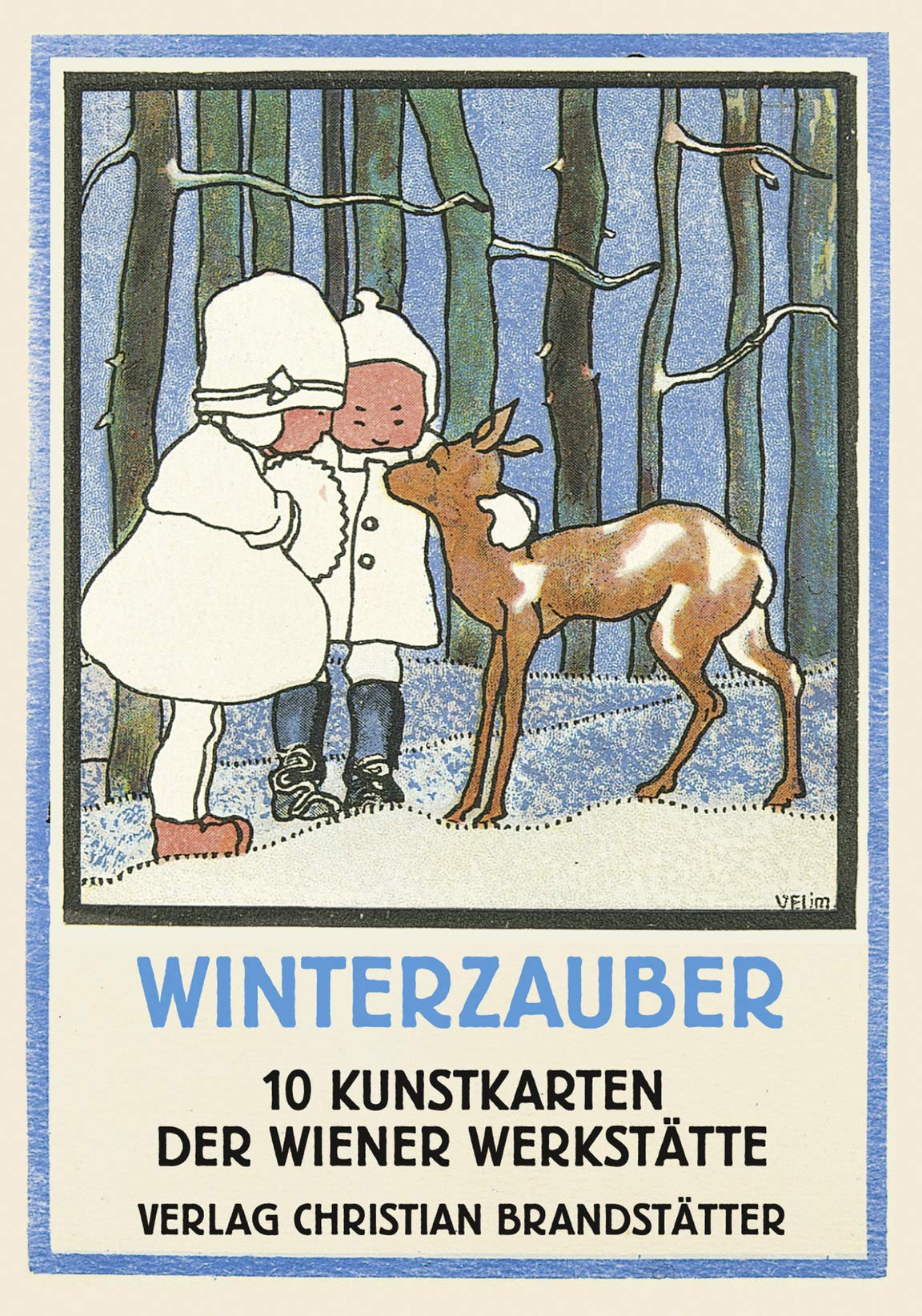 Winterzauber: 10 Kunstkarten der Wiener Werkstätte Books