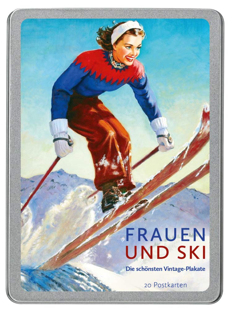 Frauen und Ski: Die schönsten Vintage-Plakate Living & Furnishing
