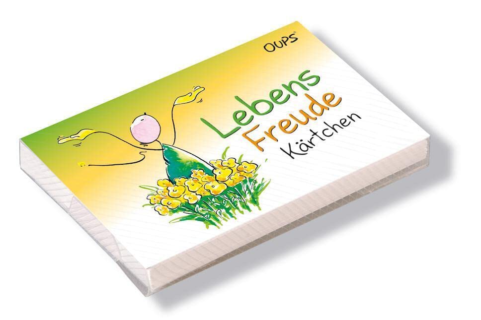 Oups Kärtchenbox: Lebensfreude Kärtchen Manga