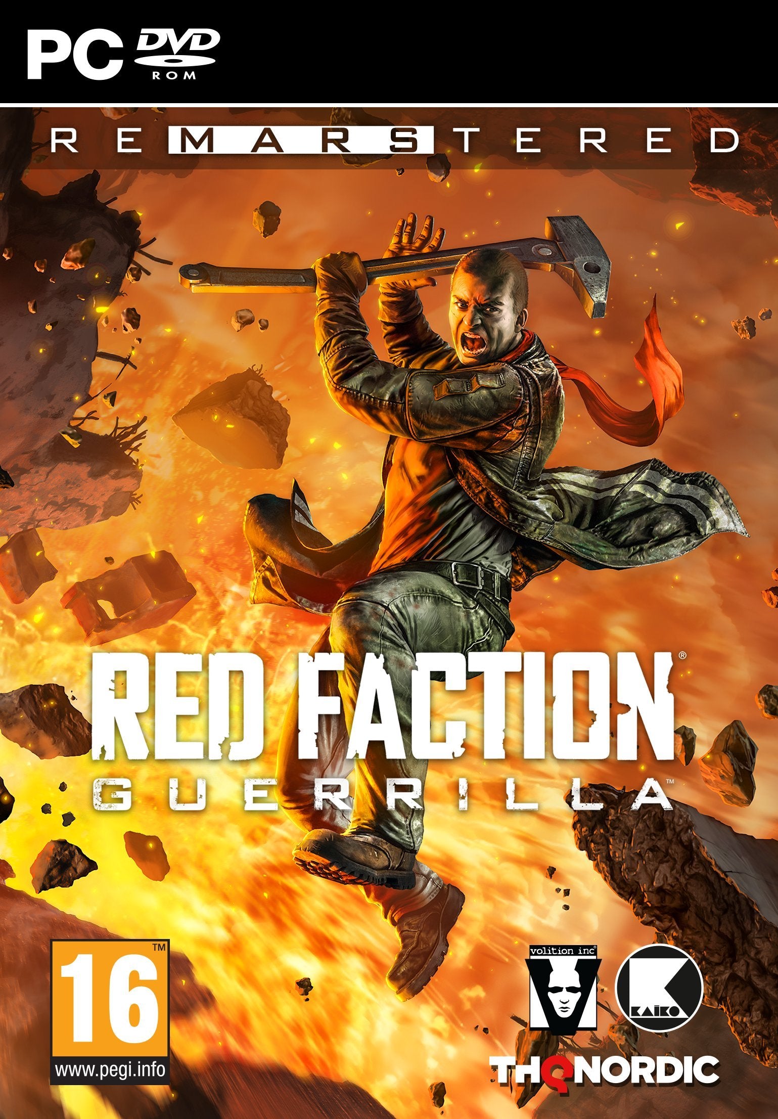 Red faction Guerilla Remastered : PC DVD ROM , ML Games