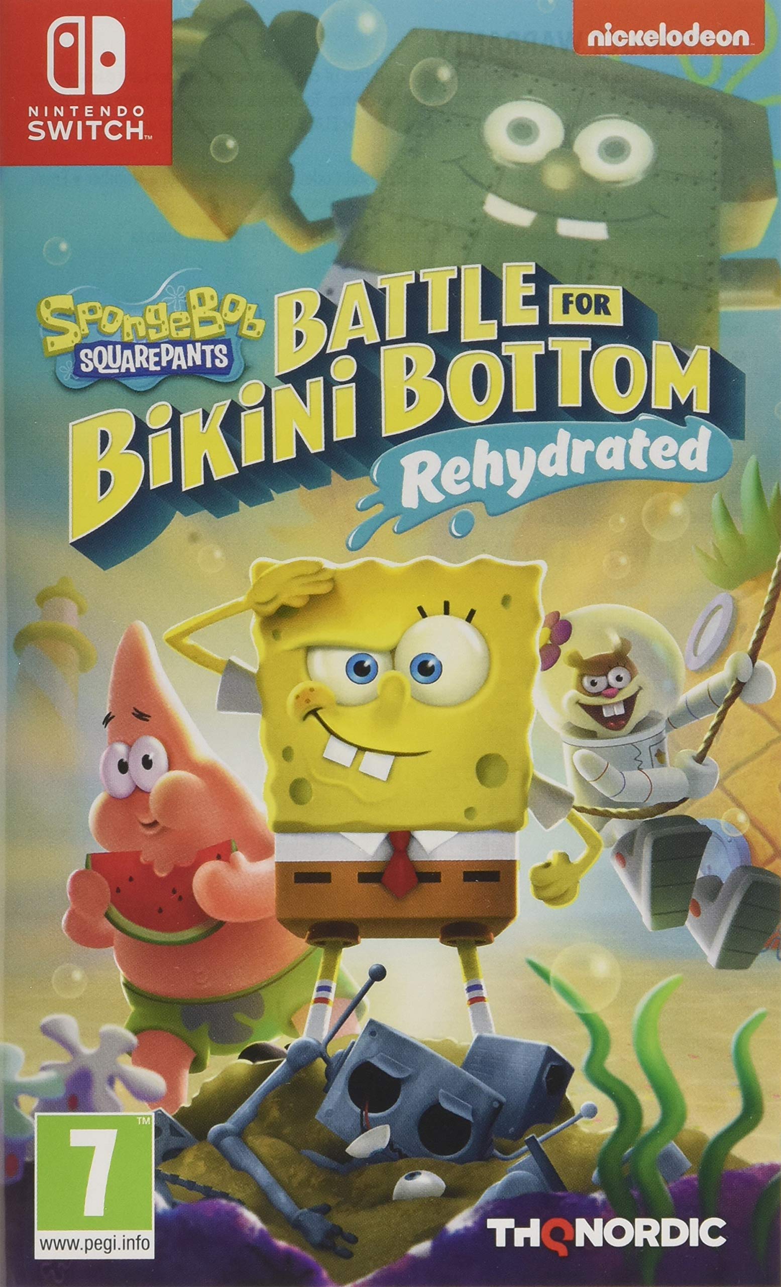 Spongebob Squarepants: Battle For Bikini Bottom - Rehydrated NSW [ Nintendo Switch