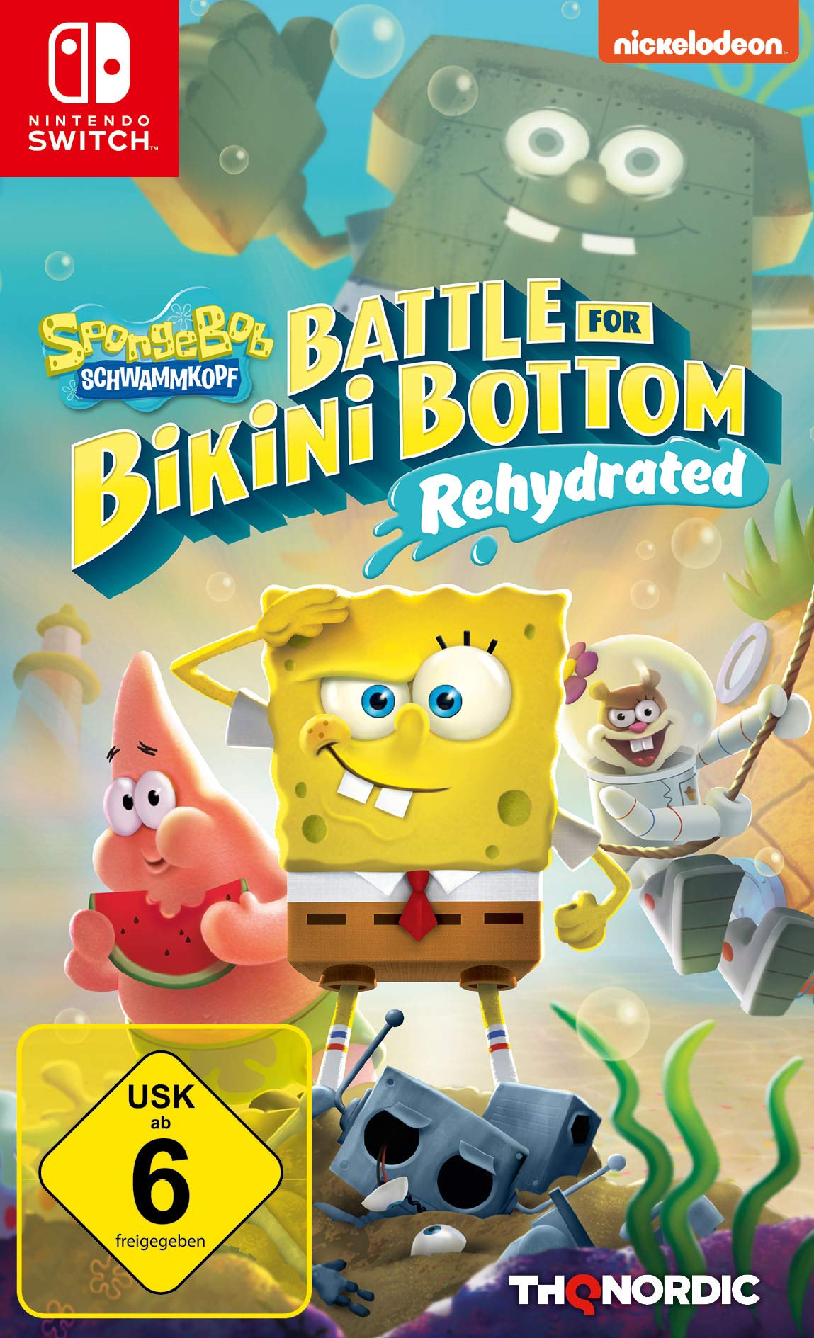 Spongebob SquarePants: Battle for Bikini Bottom - Rehydrated (Nintendo Switch) Nintendo Switch