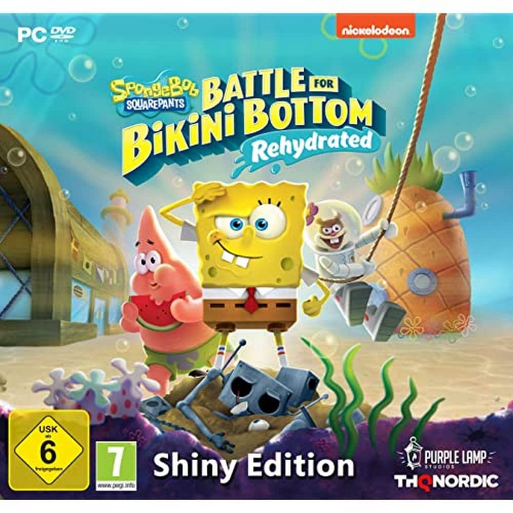 Spongebob Schwammkopf: Battle for Bikini Bottom - Rehydrated - Shiny Edition - PC PlayStation 4