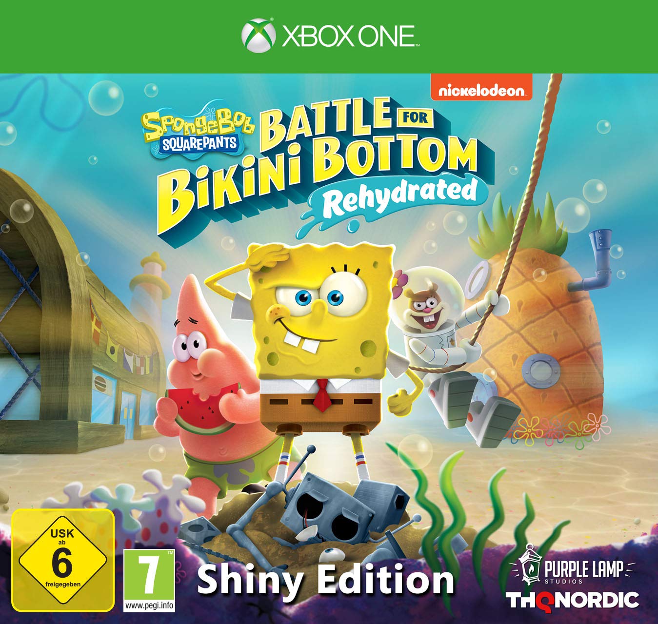 Spongebob SquarePants: Battle for Bikini Bottom - Rehydrated - Shiny Edition (XONE) Xbox One