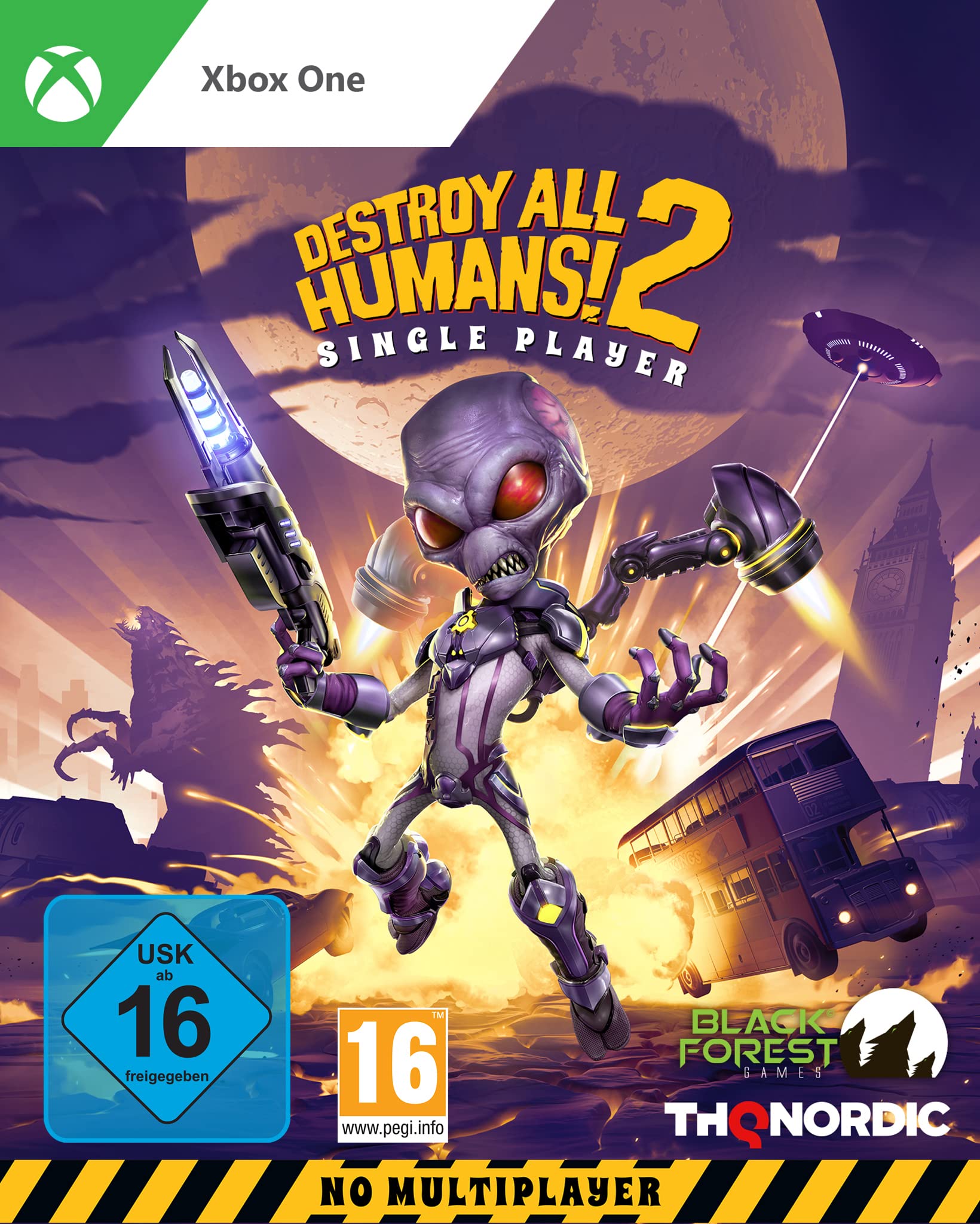 Destroy All Humans! 2 - Reprobed: Single Player - Xbox One Games