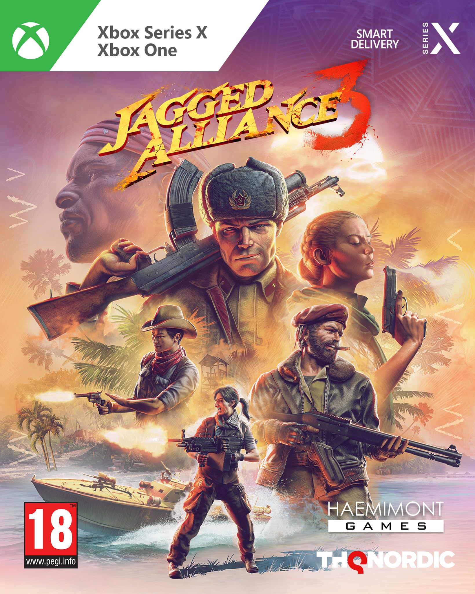 Jagged Alliance 3 (100% UNCUT) (Deutsche Verpackung) Xbox One