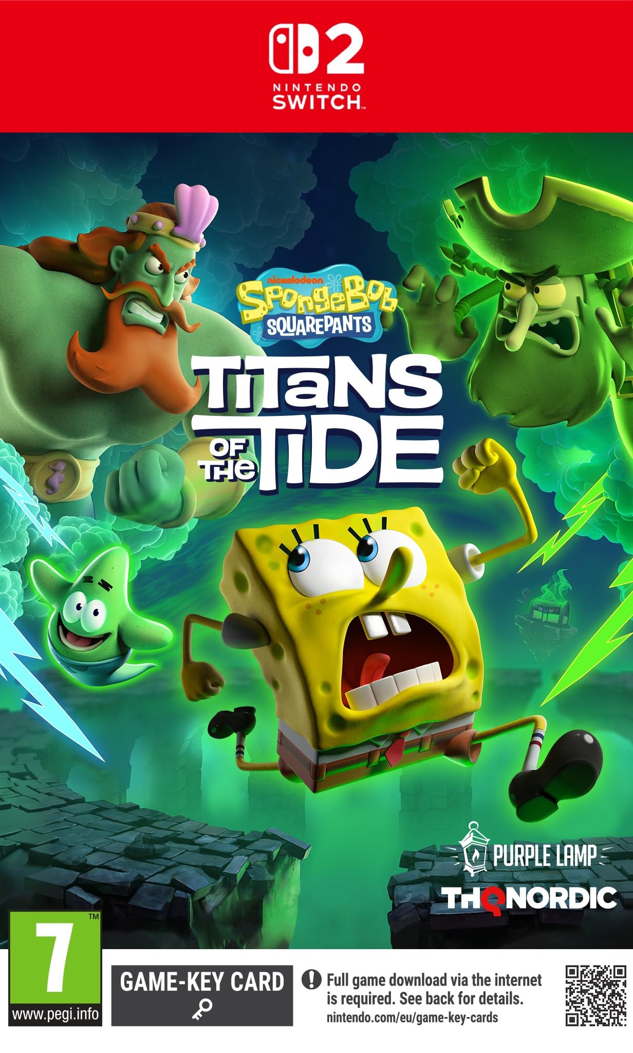 SpongeBob Schwammkopf: Giganten der Gezeiten (Titans of the Tide) (Nintendo Switch 2) Games